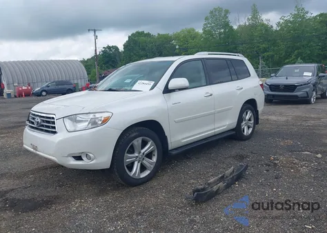 2010 Toyota Highlander Limited V6 z USA, uszkodzony, nr VIN 5TDDK3EH4AS017118